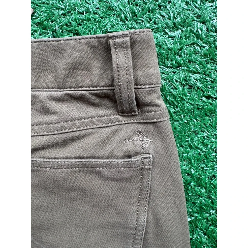 Orvis Mens 5 Pocket Pants Olive Drab Khaki Straight Leg 36x30 Outdoor Casual - Picture 6 of 11